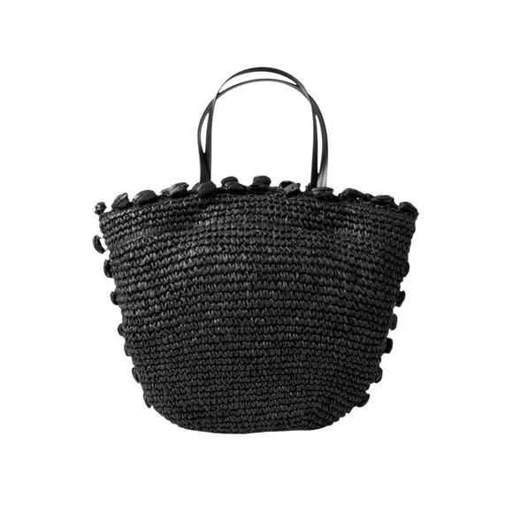 BTB LOS ANGELES NWT Leah tote in Black O/S - Picture 6 of 7